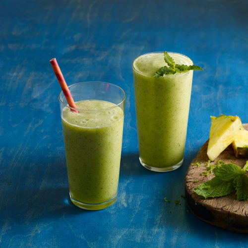 Pineapple and Mint Smoothie